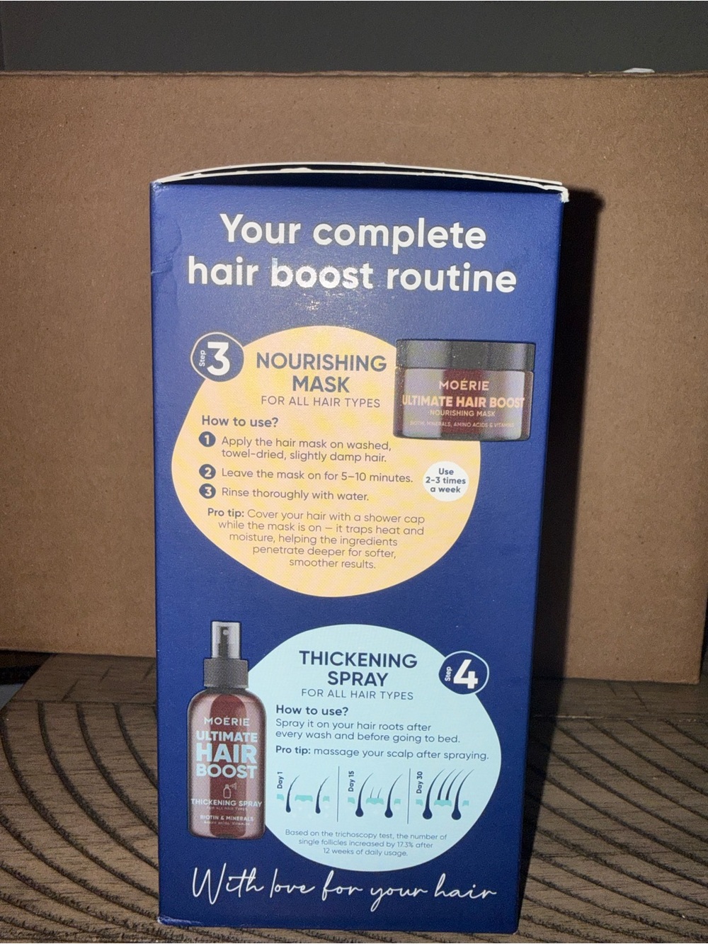 Moérie Complete Hair Boost Collection - Blue - Picture 3 of 4